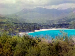Wild landscapes on the lake shores